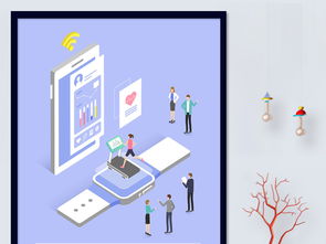 灰色電子科技商務數(shù)據(jù)幾何線條海報背景 AI設計新趨勢與應用